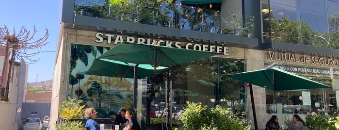 Starbucks is one of Vina del Mar e Valparaíso.