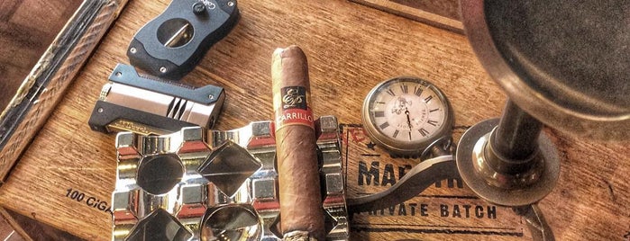 Bayside Cigars is one of Miami spots.