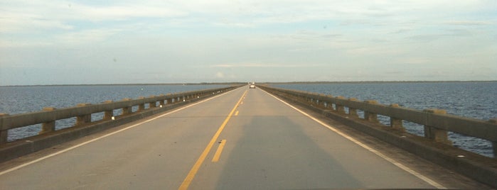 "Lindsay C Warren" Alligator River Bridge is one of Outer Banks.