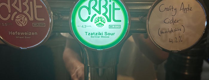Orbit Brewery is one of London pubs.