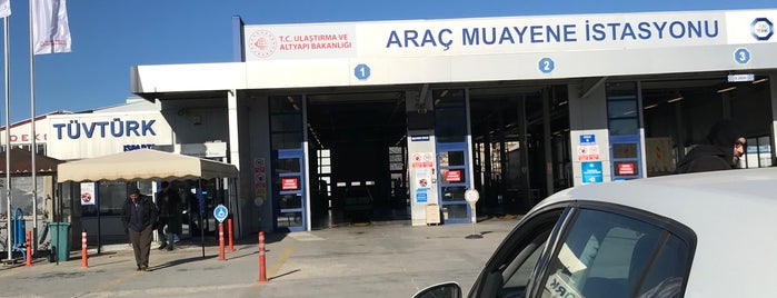 TÜVTÜRK Araç Muayene İstasyonu is one of สถานที่ที่ Cenk ถูกใจ.