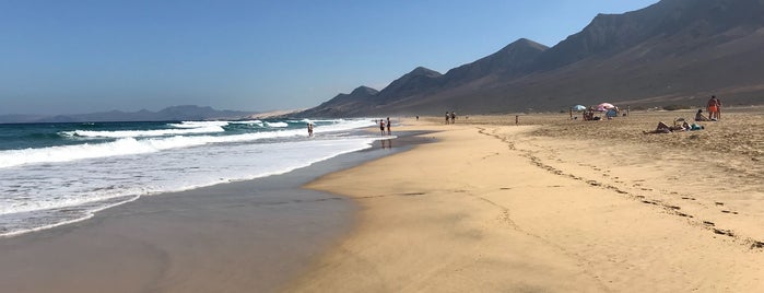 Playa de Cofete is one of Fuerteventura.