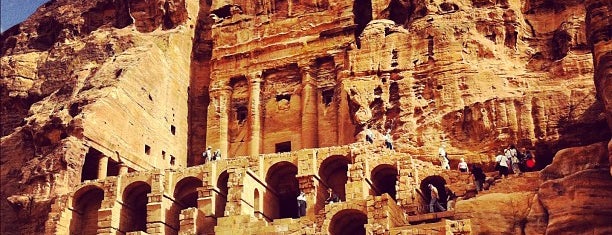 Petra is one of Jordan.