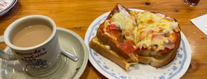 Komeda's Coffee is one of สถานที่ที่ 商品レビュー専門 ถูกใจ.