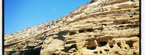 Matala Beach is one of Аня’s Liked Places.