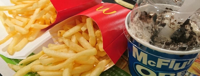 McDonald's is one of Meguro♥.