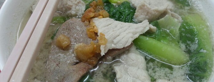 Pork Noodle (兆基猪肉粉) is one of MALAYSIAN EATS.
