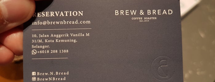 Brew & Bread is one of Coffee Cafe.