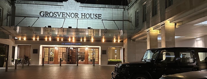 Grosvenor House Hotel, a JW Marriott Hotel is one of Londooonnn.
