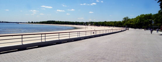 Orchard Beach is one of Staycation Spots in NYC.