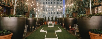 Putt Putt Park at The Hudson Hotel is one of Cool Things To Do on NYC Rooftops.