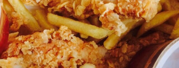 Khoroos Fried Chicken | مرغ سوخاری خروس is one of restaurant.