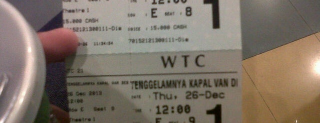 WTC Serpong 21 is one of Tangerang City.