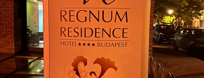 Hotel Regnum Residence is one of Budapest.