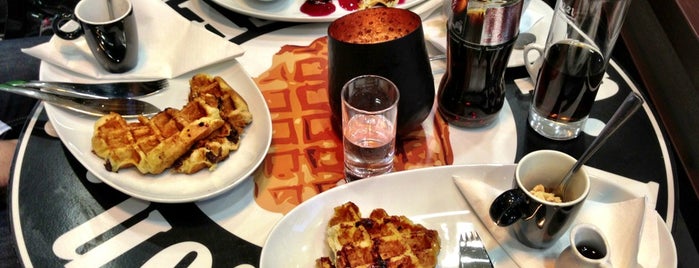 La Maison des Waffles is one of real food.