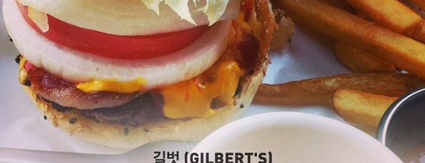 Gilbert's Burger & Fries is one of สถานที่ที่บันทึกไว้ของ Yongsuk.