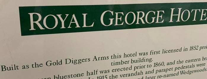 Royal George Hotel is one of Melbourne-Victoria.