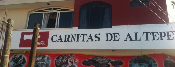 Carnitas De Altepexi is one of สถานที่ที่ Jocelyn ถูกใจ.