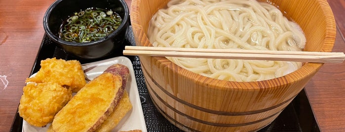 Marugame Seimen is one of 丸亀製麺 中部版.