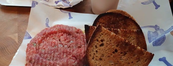Naše maso is one of The 15 Best Places for Beef in Prague.