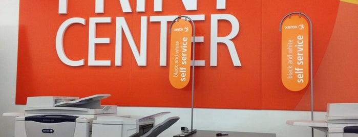 OfficeMax is one of places.