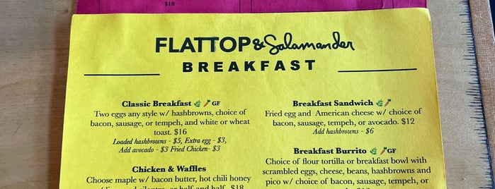 Flattop & Salamander is one of To-do PDX.