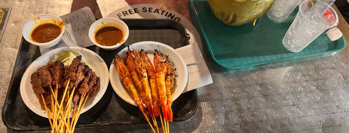 Lau Pa Sat Satay Street is one of Fastfood.