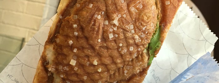 Croissant Taiyaki (ครัวซองต์ไทยากิ) クロワッサンたい焼 is one of สถานที่ที่ Yodpha ถูกใจ.