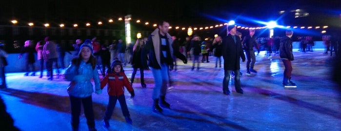 Hampton Court Palace Ice Rink is one of 1000 Things To Do in London (pt 1).