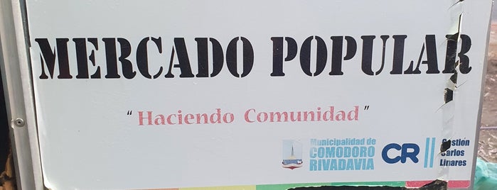 Mercado Popular "Haciendo Comunidad" | La Feria del Liceo is one of Conocete Comodoro Rivadavia (y RT).