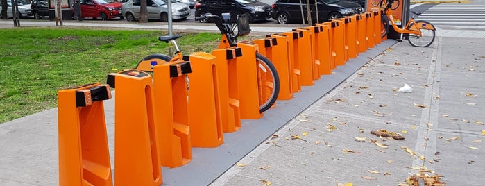 Estación 9 - Parque Las Heras [Ecobici] is one of Bicing BA.