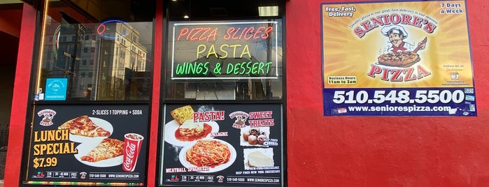 Seniore's Pizza is one of Berkeley.