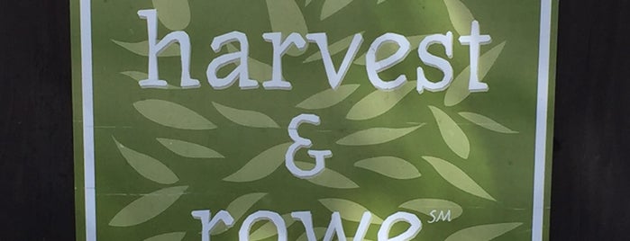 Harvest & Rowe is one of Places to try: food.