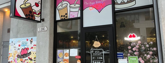 Fate Tea House is one of SF Bay Area Best Boba.