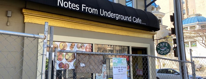 Notes from Underground is one of Venues with free Wi-Fi in San Francisco.