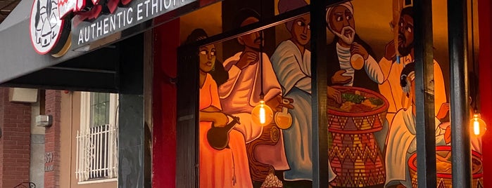 Enssaro Ethiopian Restaurant is one of Oakland/SF.