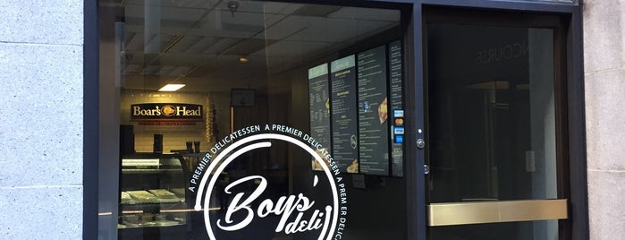 The Boy’s Deli is one of Lunch Near Jackson Square.