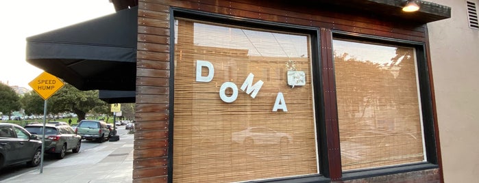 Doma Sushi Bar is one of San Francisco, CA, USA (I).