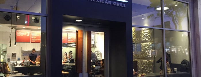 Chipotle Mexican Grill is one of SF, EF Journey.