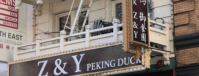 Z&Y Peking Duck is one of SF 2023.