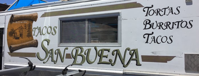 Tacos San Buena is one of Mission Burrito Challenge.