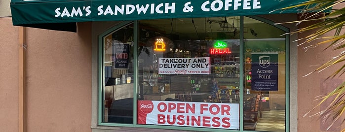 Sam's Sandwiches & Coffee is one of San Francisco.