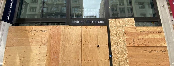 Brooks Brothers is one of San Francisco.
