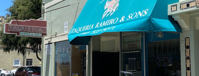 Taqueria Ramiro & Sons is one of Best Grubs in the Bay.