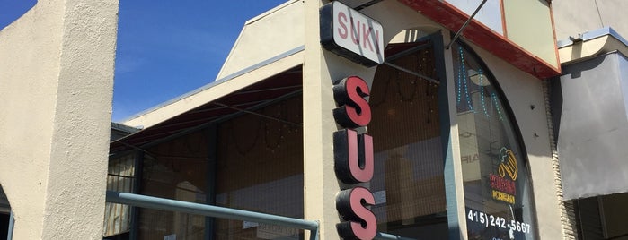 Sushi Suki is one of easy access.