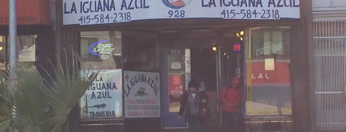 Taqueria La Iguana Azul is one of The 11 Best Places for Domestic Beers in San Francisco.