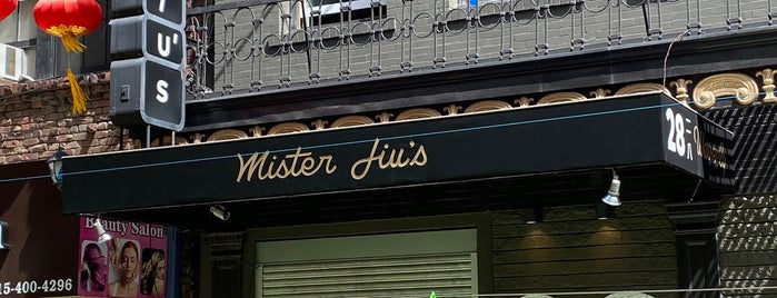 Mister Jiu's is one of San Francisco.