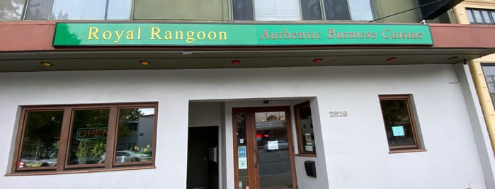 Royal Rangoon is one of Out of town Restaurants.