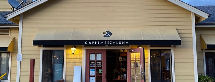 Caffé Mezza Luna is one of Half Moon Bay/Pacifica.