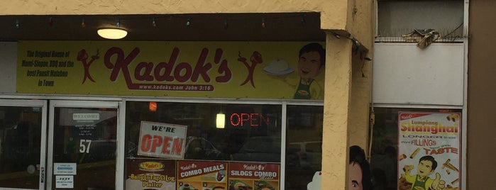 Kadok's is one of Filipino spots.